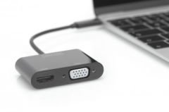 Digitus DA-70858 VGA/HDMI to USB-C ÇEVİRİCİ