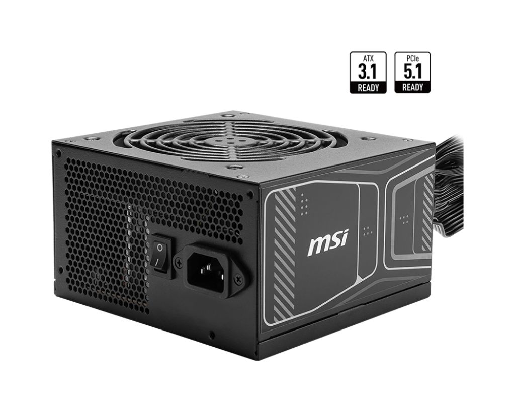 MSI MAG A850GN GÜÇ KAYNAĞI PCIE5 850W 80+ GOLD PSU NON-MODULAR