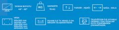 PLUSAPARAT İH-4065 40''-65'' SABİT TV ASKI (TP-50
