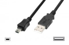 DIGITUS USB 2.0 - USB MINI KABLO 1.8 MT AK-300108-018-S