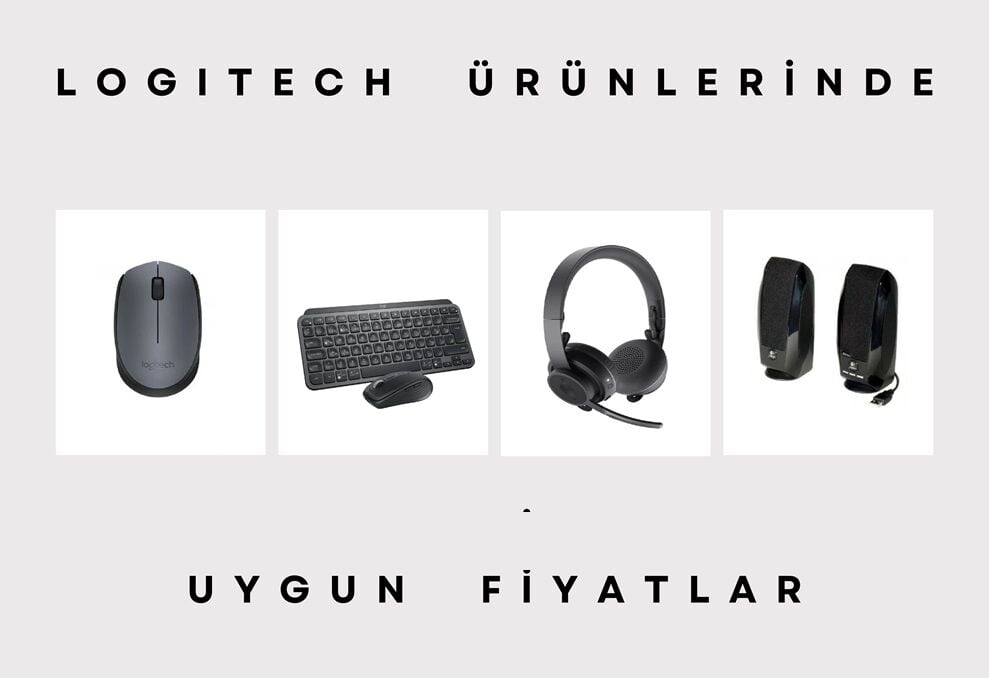 Logitech Klavye Mouse Set, logitech mouse, logitech klavye